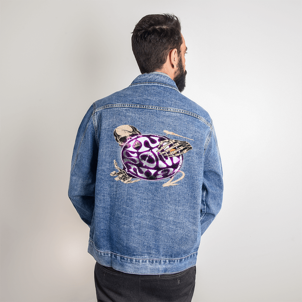 INSØMNIA Men's DTG Denim Jacket