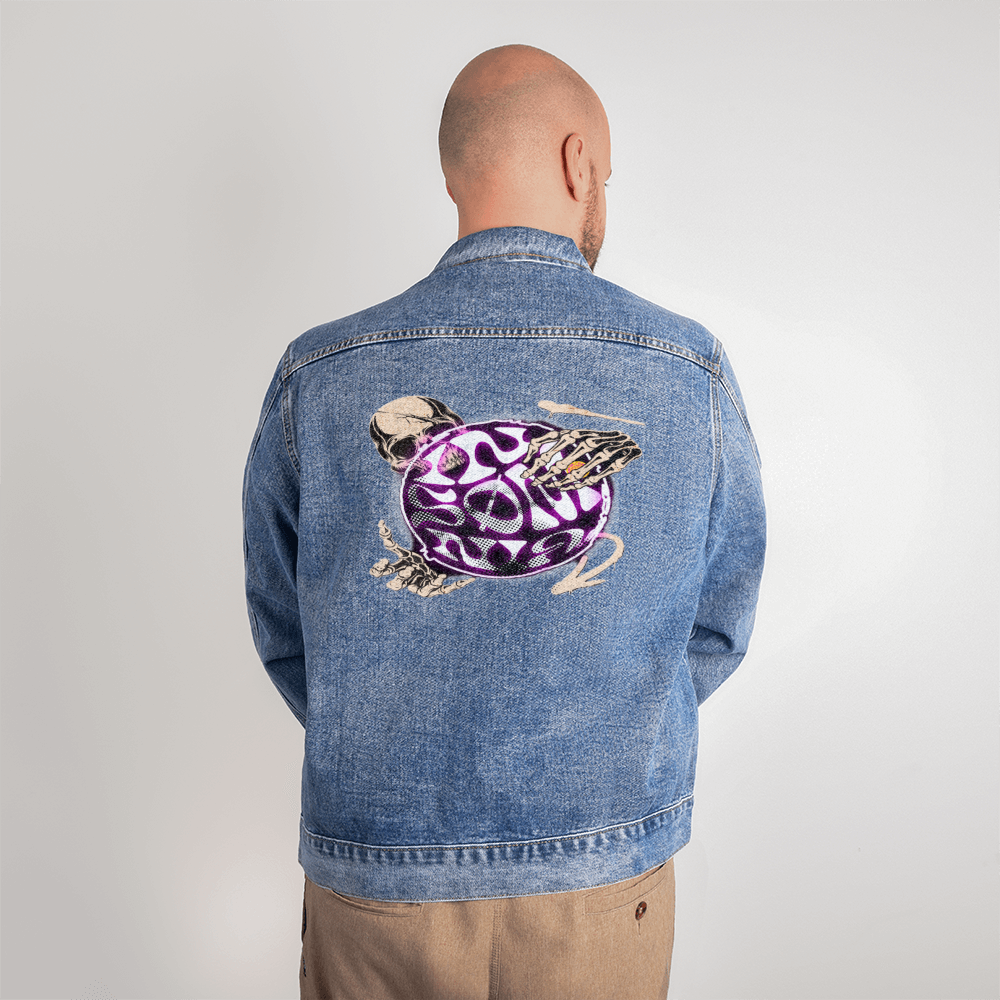 INSØMNIA Men's DTG Denim Jacket